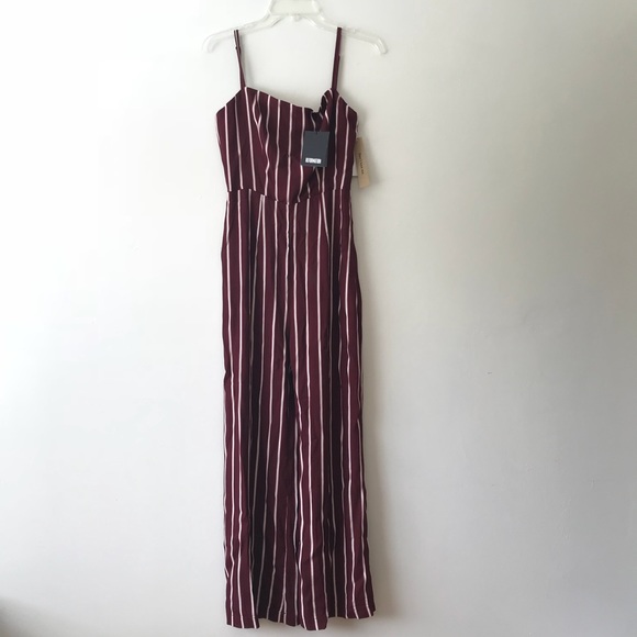 NWT reformation striped jumpsuit - Picture 6 of 8